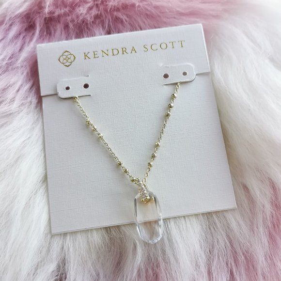 Kendra Scott Jewelry - Kendra Scott CAMILA luster glass gold necklace
